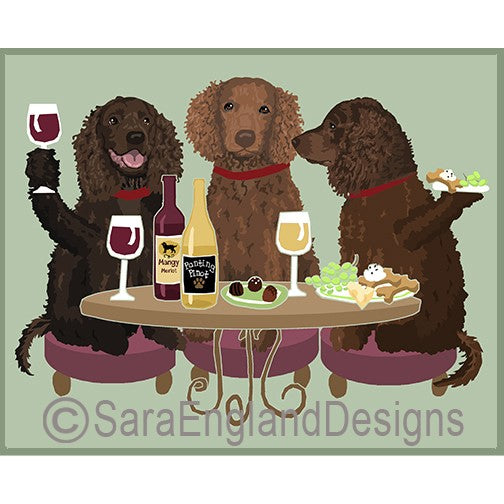 American Water Spaniel - Dogs Wineing