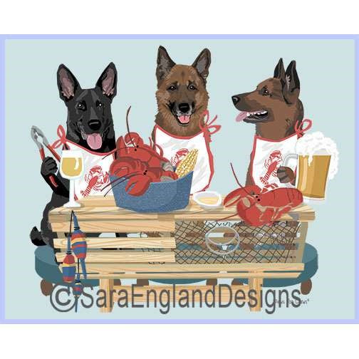 German Shepherd - Lobster Feast