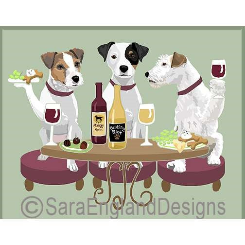 Parson Russell Terrier - Dogs Wineing