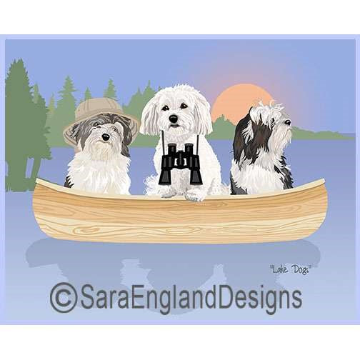 Havanese - Lake Dogs - Two Versions - Two