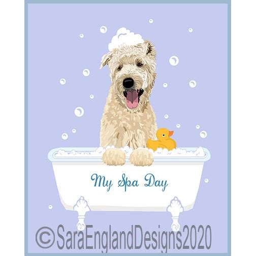 Soft Coated Wheaten Terrier - My Spa Day