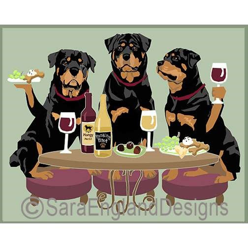 Rottweiler - Dogs Wineing