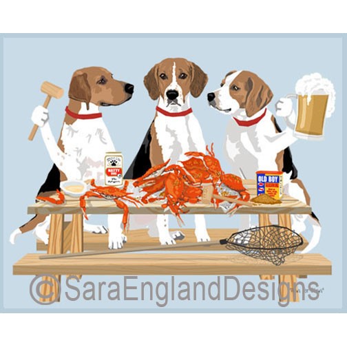 American Foxhound - Crab Feast