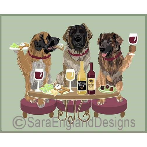 Leonberger - Dogs Wineing