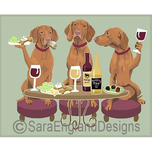Vizsla - Dogs Wineing