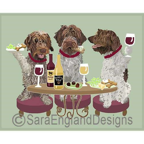 Wirehaired Pointing Griffon - Dogs Wineing