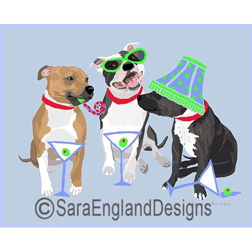 Staffordshire Bull Terrier - Party Animals