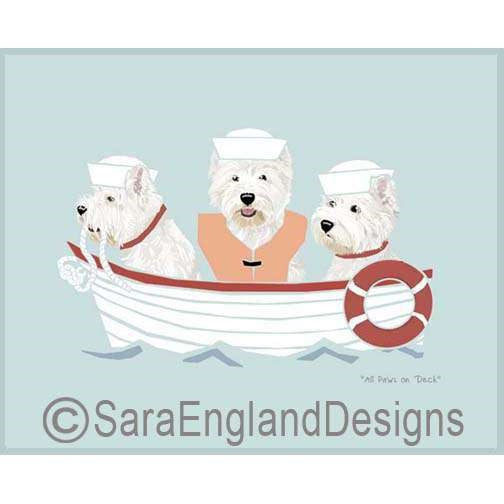 West Highland Terrier (Westie) - All Paws On Deck