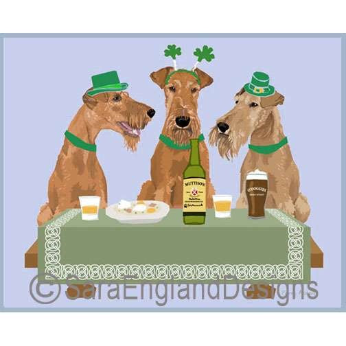 Irish Terrier - Irish Party
