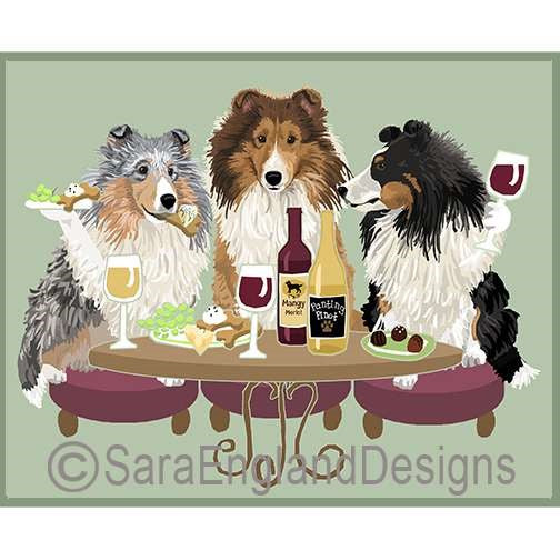 Shetland Sheepdog (Sheltie) - Dogs Wineing
