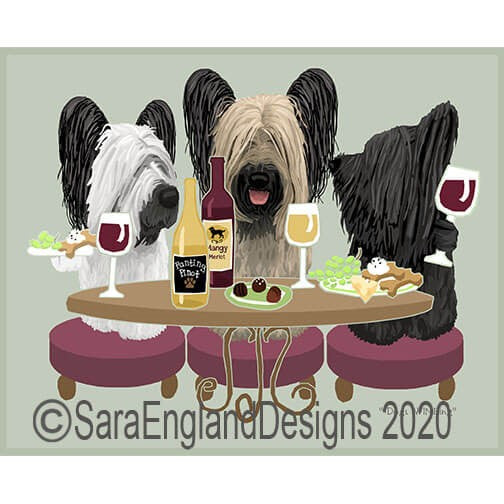 Skye Terrier - Dogs Wineing