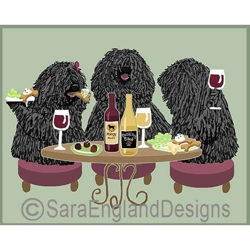 Puli - Dogs Wineing