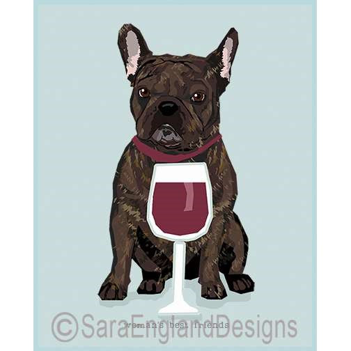 French Bulldog - Woman's Best Friends - Three Versions - Brindle