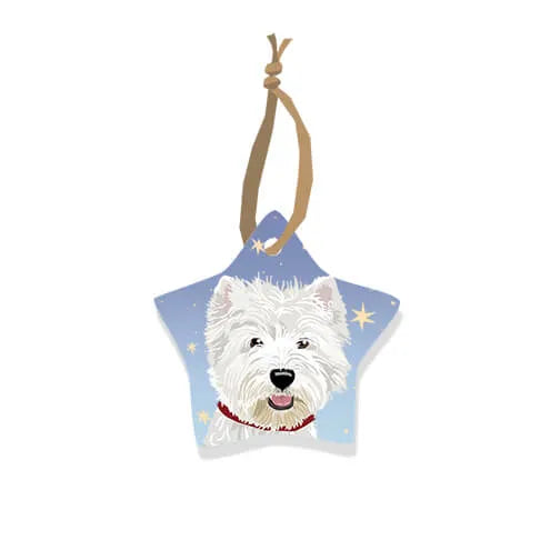 Pembroke Corgi - Starry Night - Two Versions - Red