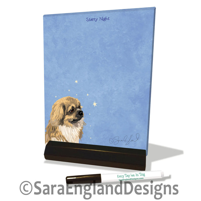 English Springer Spaniel - Starry Night - Two Versions - Black