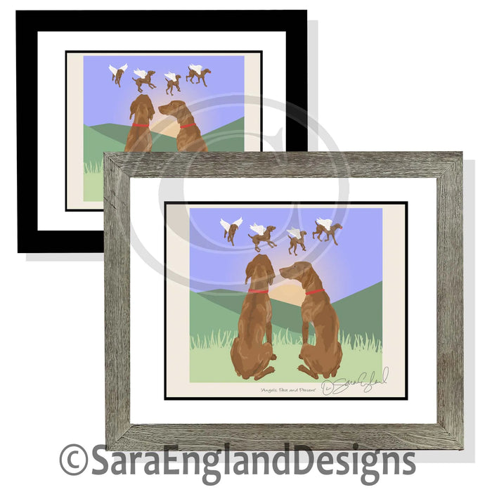 Labrador Retriever - Angels Past & Present - Four Versions - Mixed