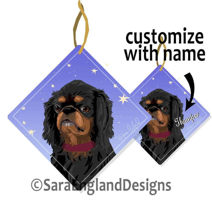 Schnauzer-Miniature - Starry Night - Two Versions - Natural Ears