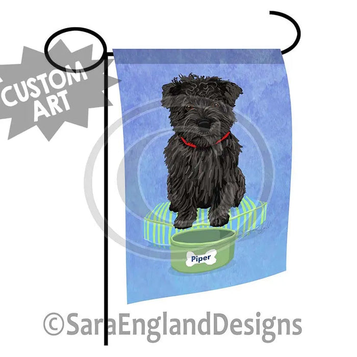 Schnauzer-Standard - Good Dog Bed-Black-Cropped
