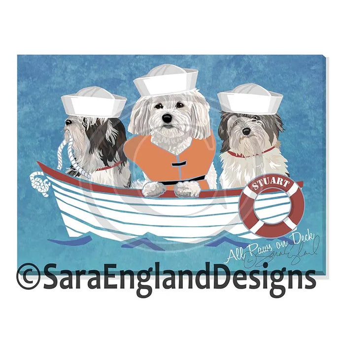 Labrador Retriever - All Paws On Deck - Four Versions - Mixed