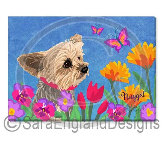 Basenji - Garden - Two Versions - Black