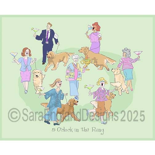 Golden Retriever - 5 O'Clock In The Ring