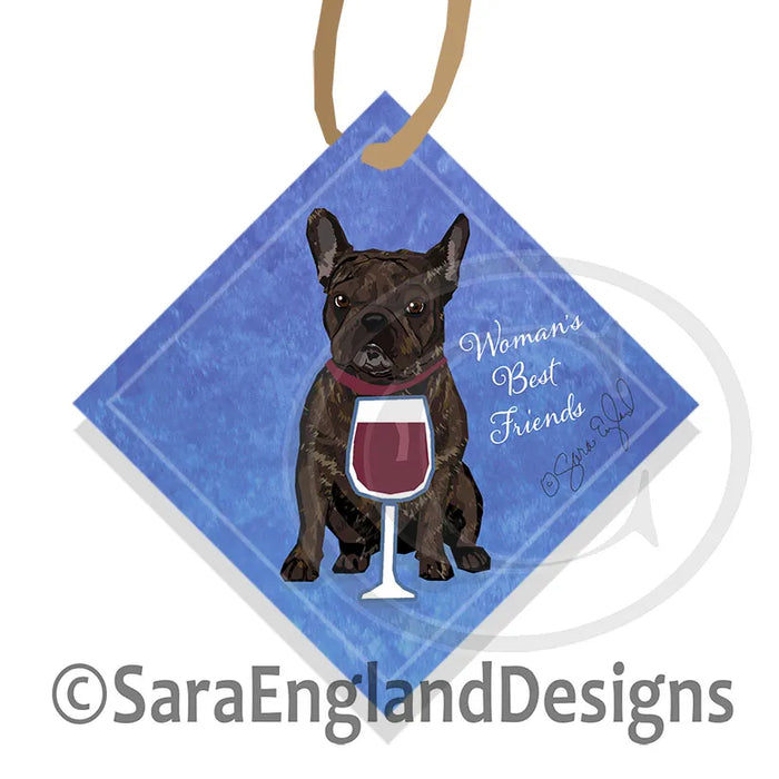 Dachshund-Wire - Woman's Best Friends - Two Versions - Brown