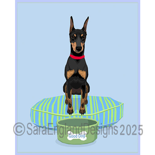 Manchester Terrier - Good Dog Bed-Cropped