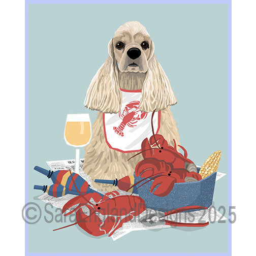 Cocker Spaniel - Lobster-Single