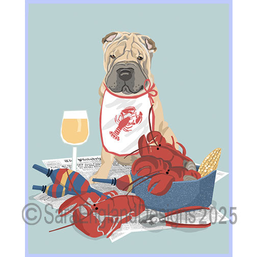 Shar Pei - Lobster-Single