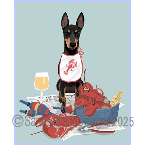 Manchester Terrier - Lobster Feast-Single