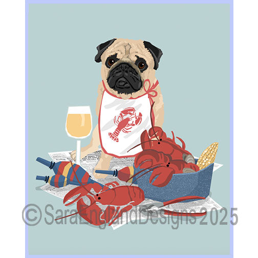 Pug - Lobster-Single-Fawn