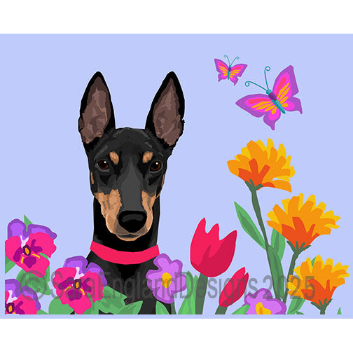 Manchester Terrier - Garden