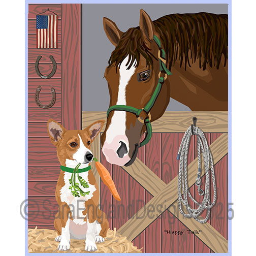 Portuguese Podengo Pequeno - Happy Tails-Orange