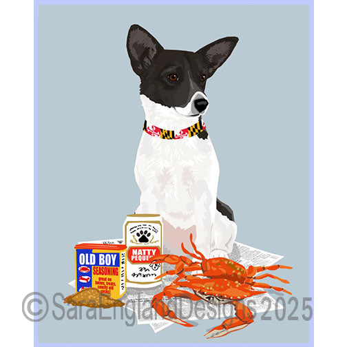 Portuguese Podengo Pequeno - Natty Dog-Black