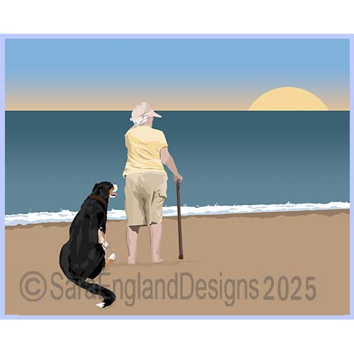 Entlebucher Mountain Dog - Sunrise