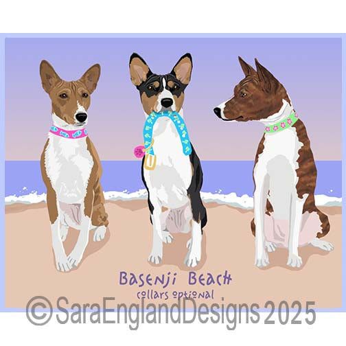Basenji - Collars Optional
