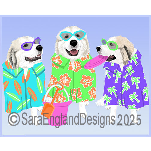 Great Pyrenees - Beach Dogs