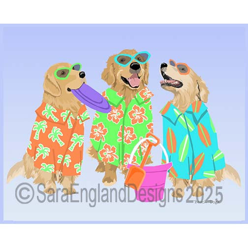 Golden Retriever - Beach Dogz