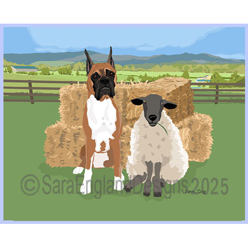 Boxer- Farm Dog