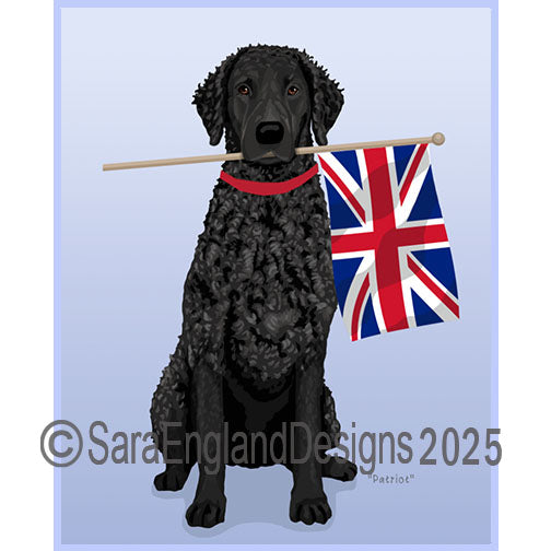 Curly Coated Retriever - Patriot-British-Black