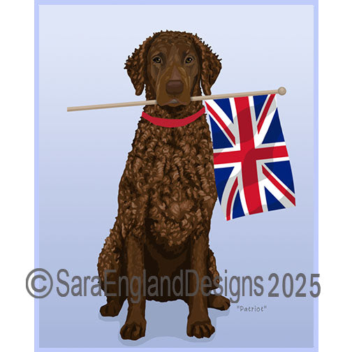 Curly Coated Retriever - Patriot-British-Liver
