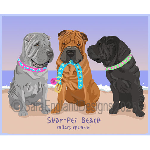 Shar Pei - Collars Optional