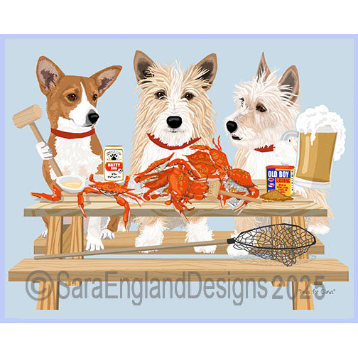 Portuguese Podengo Pequeno - Crab Feast