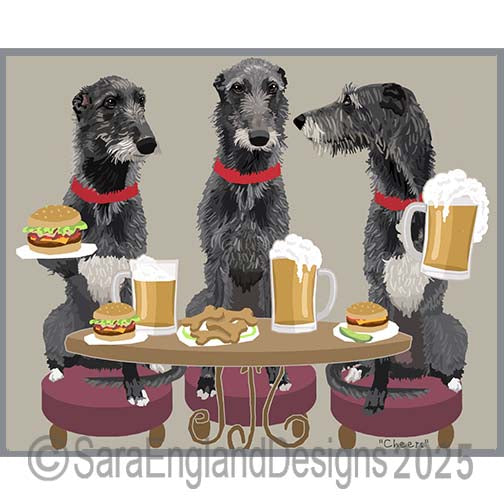 Scottish Deerhound - Cheers