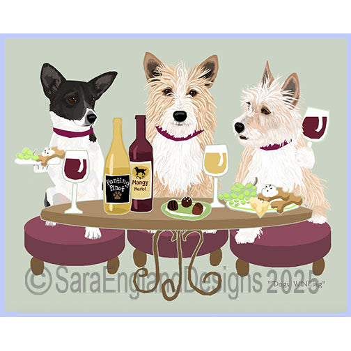 Portuguese Podengo Pequeno - Dogs WINEing-Black