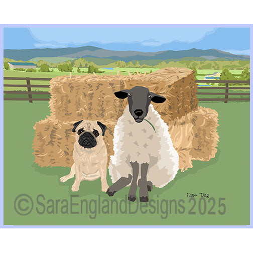 Pug - Farm Dog