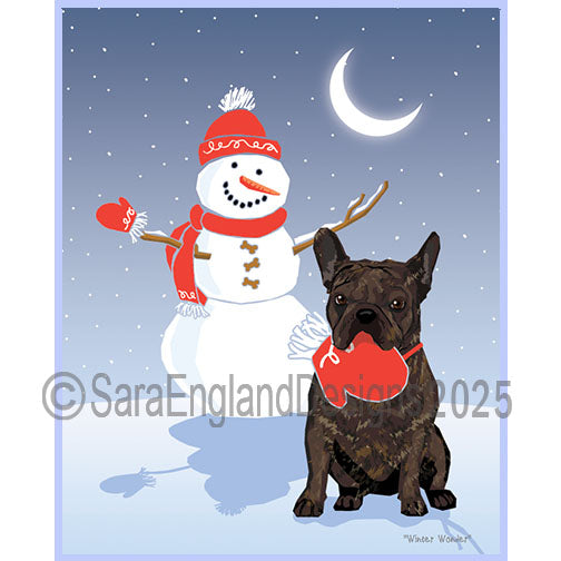 French Bulldog - Winter Wonder-Brindle