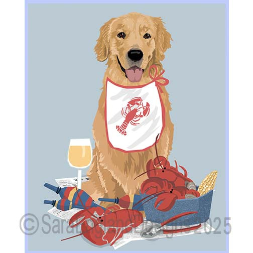 Golden Retriever - Lobster-Single