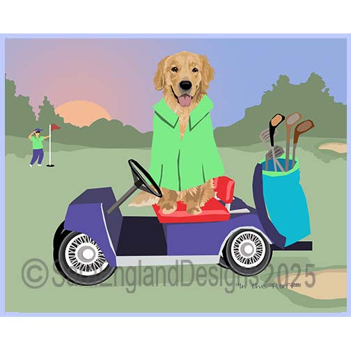 Golden Retriever - In The Ruff