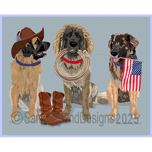 Leonberger - Red, White & Chew